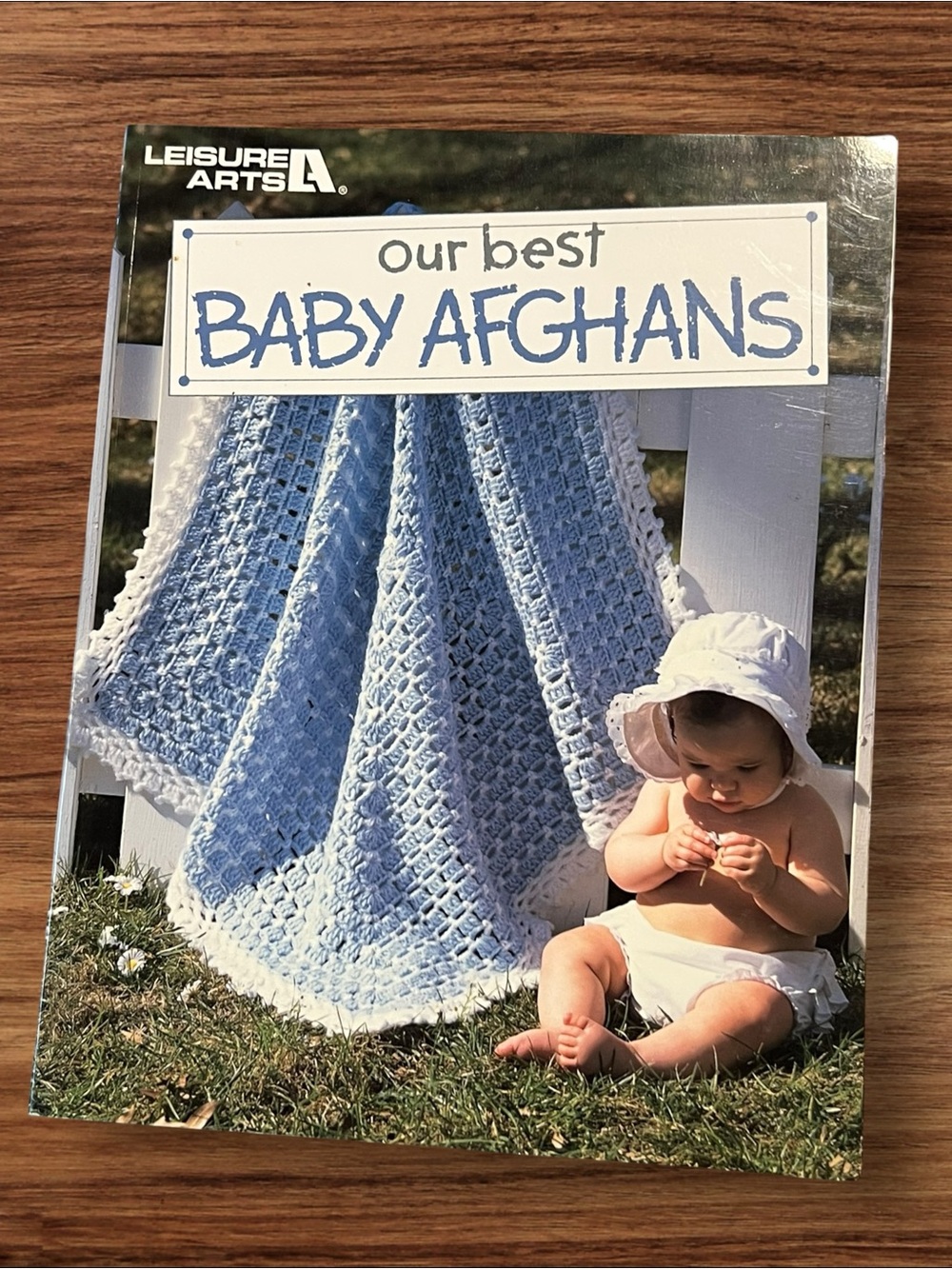 Vintage 1996 Leisure Arts Our Best Baby Afghans Crochet Pattern Book